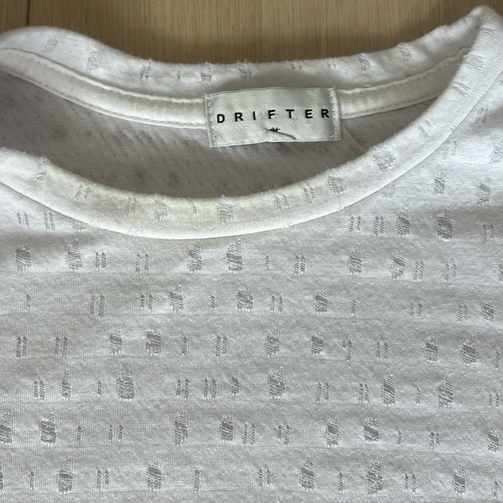 Drifter White Patterned Shirt - image 2